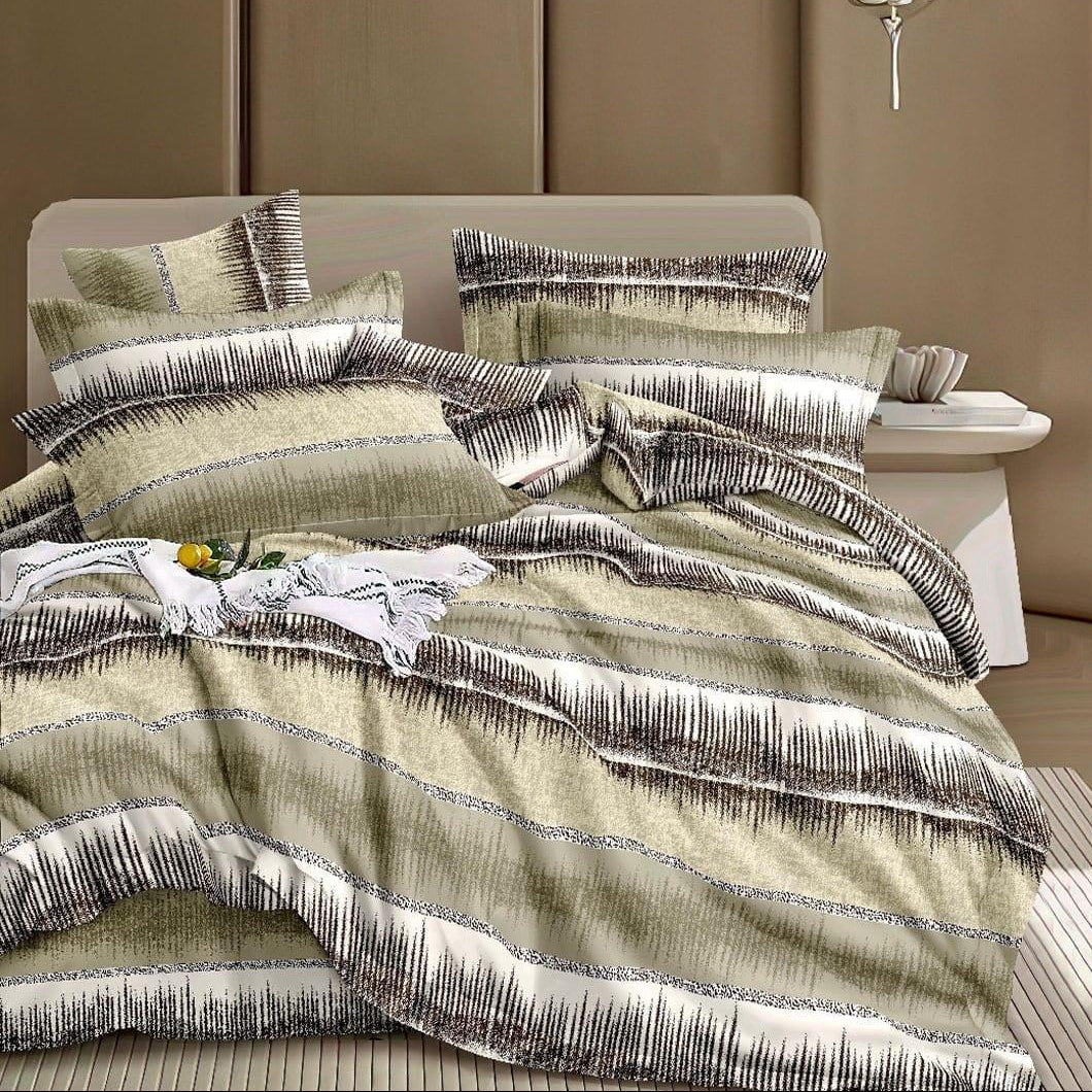 Sage Trails 210 TC Cotton Blend Flat King Bedsheet