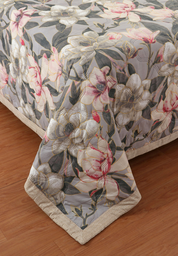Evening Petals 180 GSM AC Room Reversible Double Bed Comforter