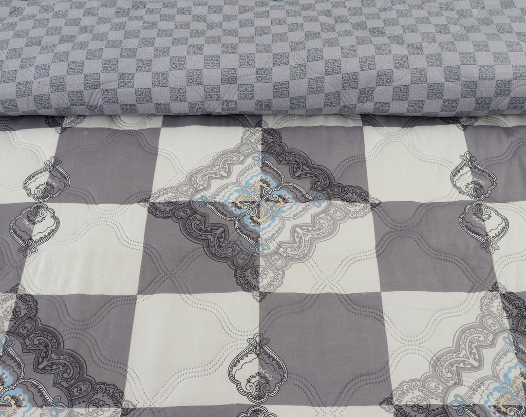 Chess Blossom Comforter 180 GSM AC Room Reversible Single Bed Comforter