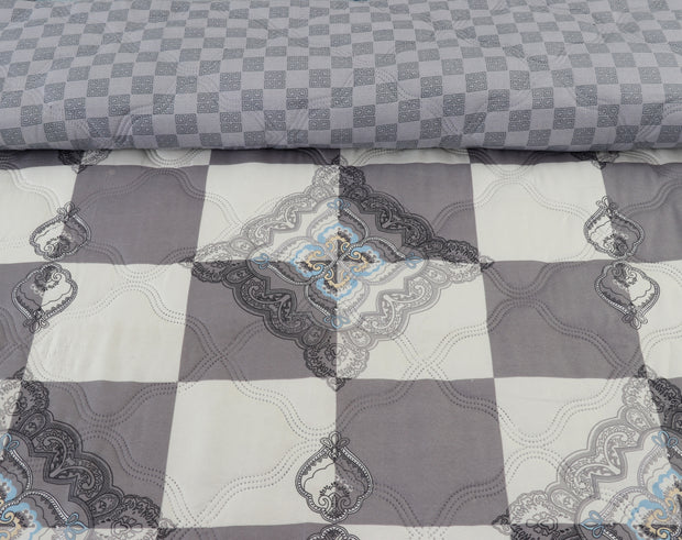 Chess Blossom Comforter 180 GSM AC Room Reversible Single Bed Comforter