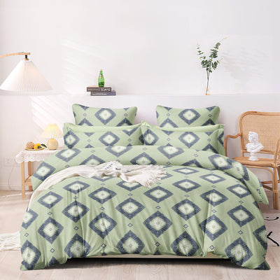 Pista Diamond 210 TC Cotton Blend Flat King Bedsheet