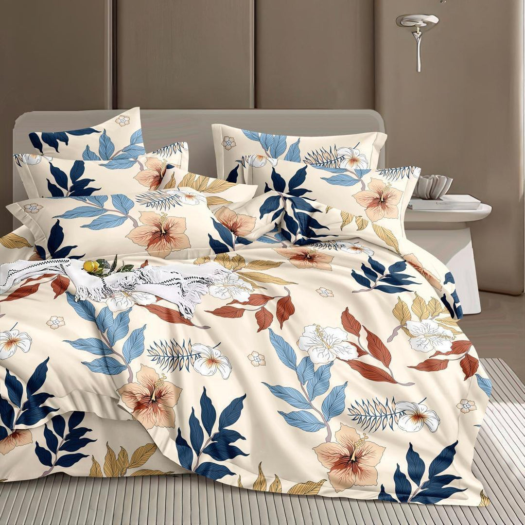 Terra Tones 180 TC Cotton Blend Flat King Bedsheet