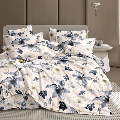 Bloom Aura 180 TC Cotton Blend Flat King Bedsheet
