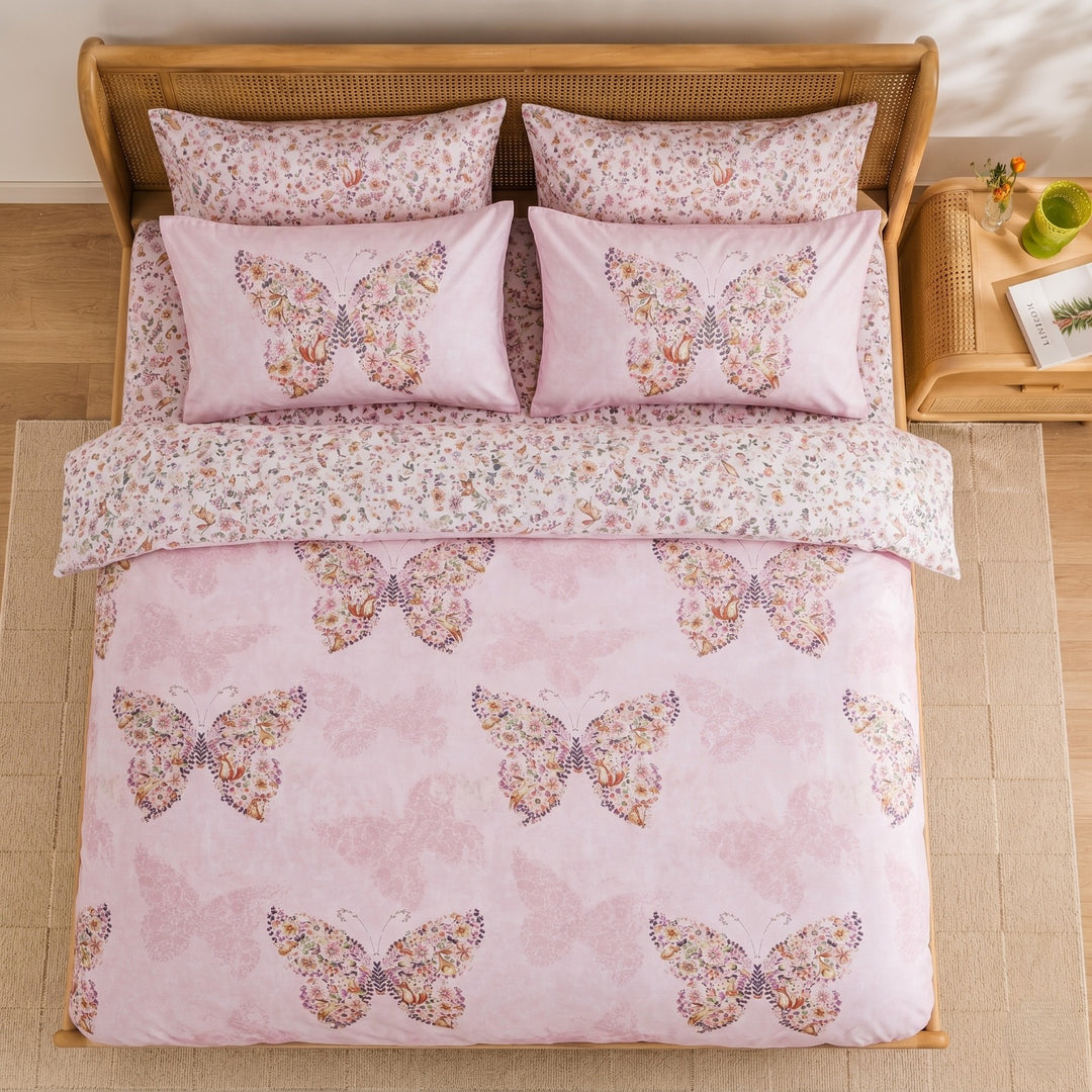 Fly Bee Cotton King Bedsheet - 250 TC