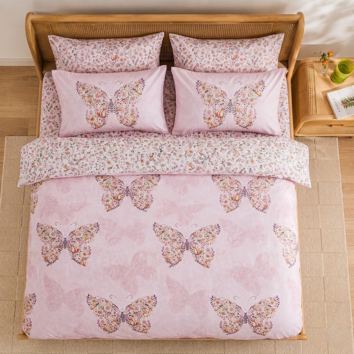 Fly Bee Cotton King Bedsheet - 250 TC