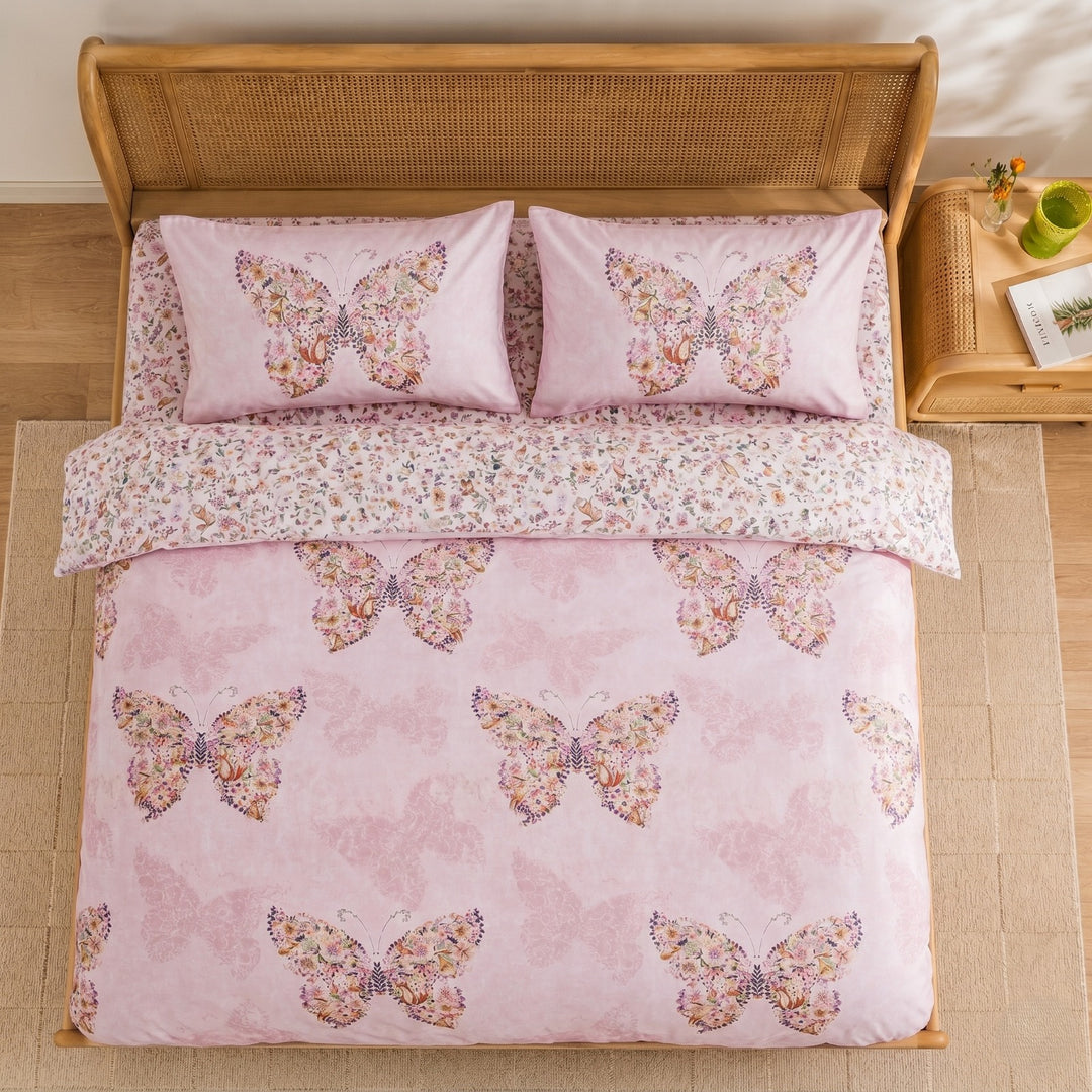 Fly Bee Cotton King Bedsheet - 250 TC