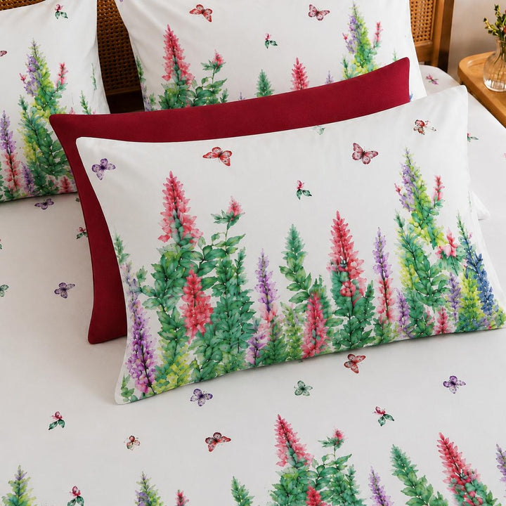 Kashmir Trees Cotton King Bedsheet - 250 TC