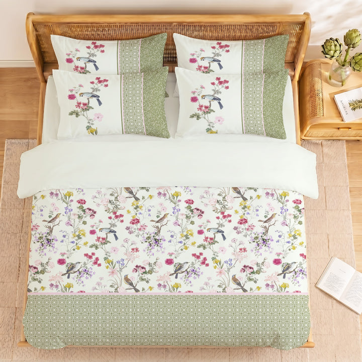 Bagh-e-Vatika Cotton King Bedsheet - 250 TC