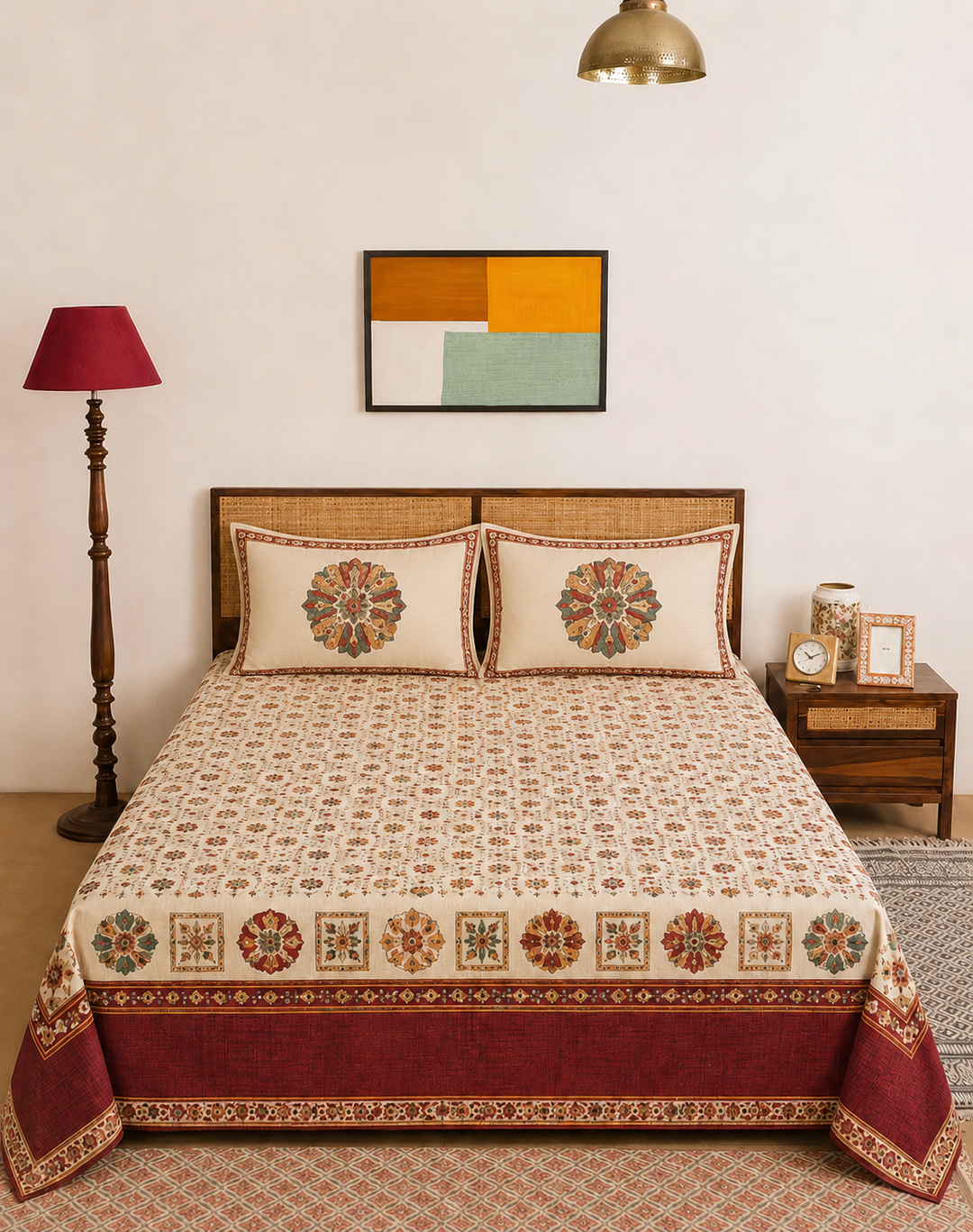 Mehrun Mosaic matching pillow covers