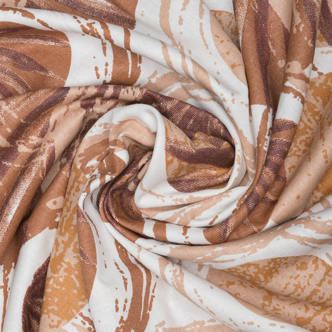 Orange Pumpkin Cotton Bedsheet