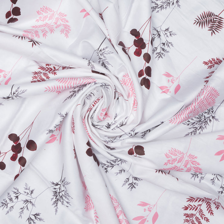 Shades Of Pink Cotton King Bedsheet