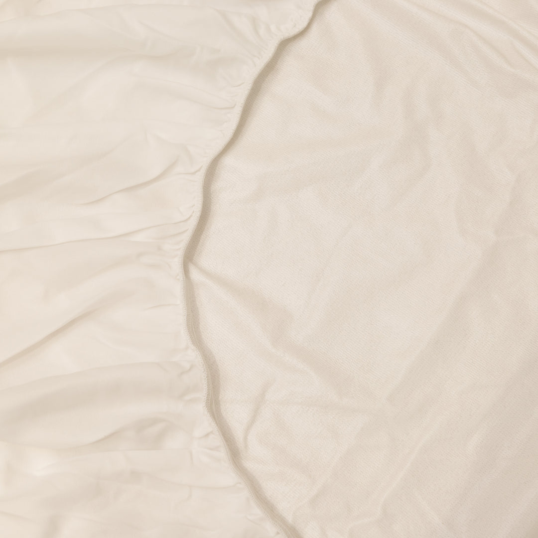 Premium Beige Mattress Protector