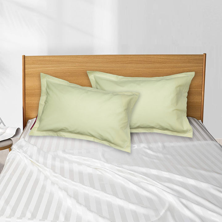 Ultra Soft Yellow Plain Pillow Cover