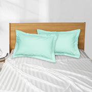 Ultra Soft Green Plain Pillow Cover
