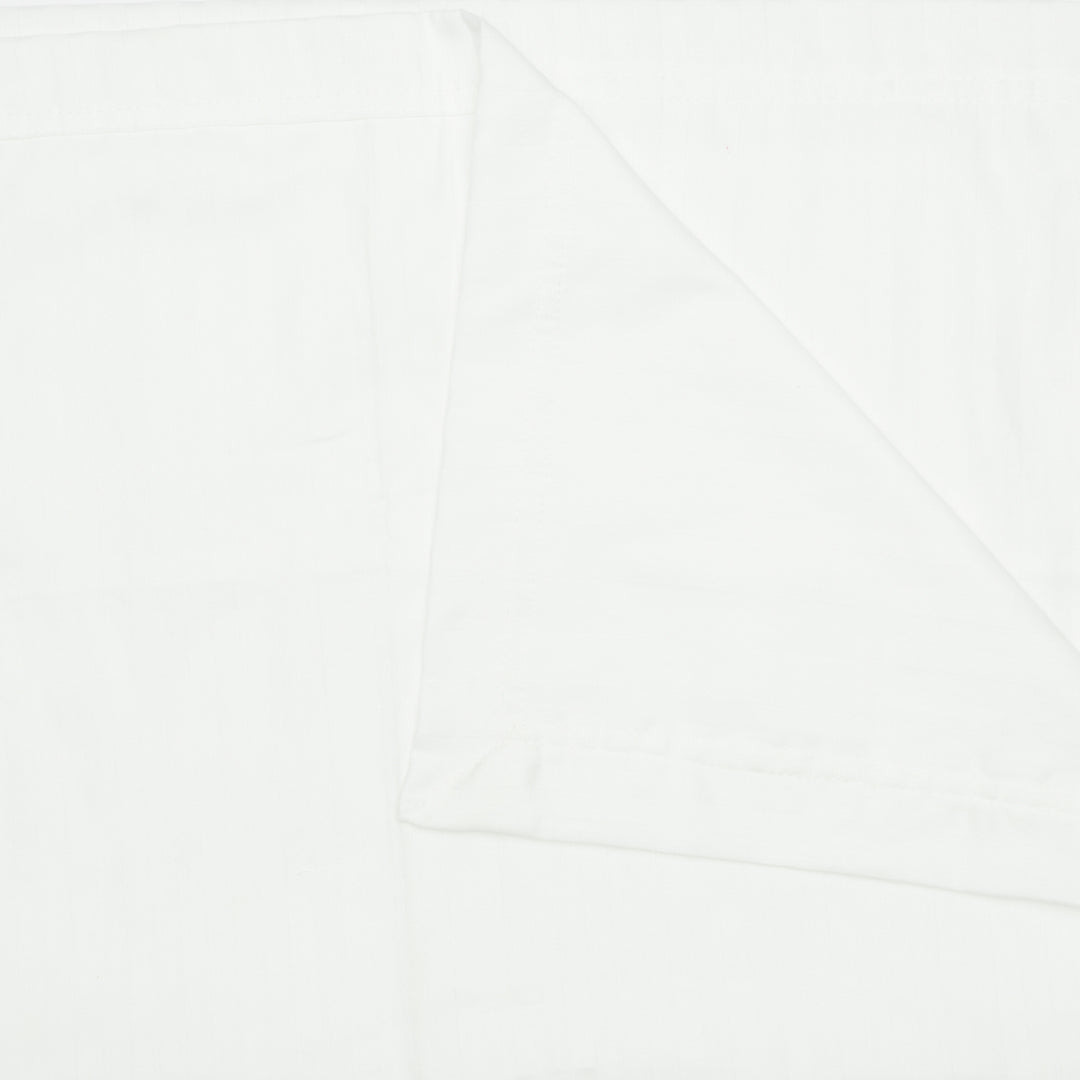 Ultra Soft White Striped Pillow Cover